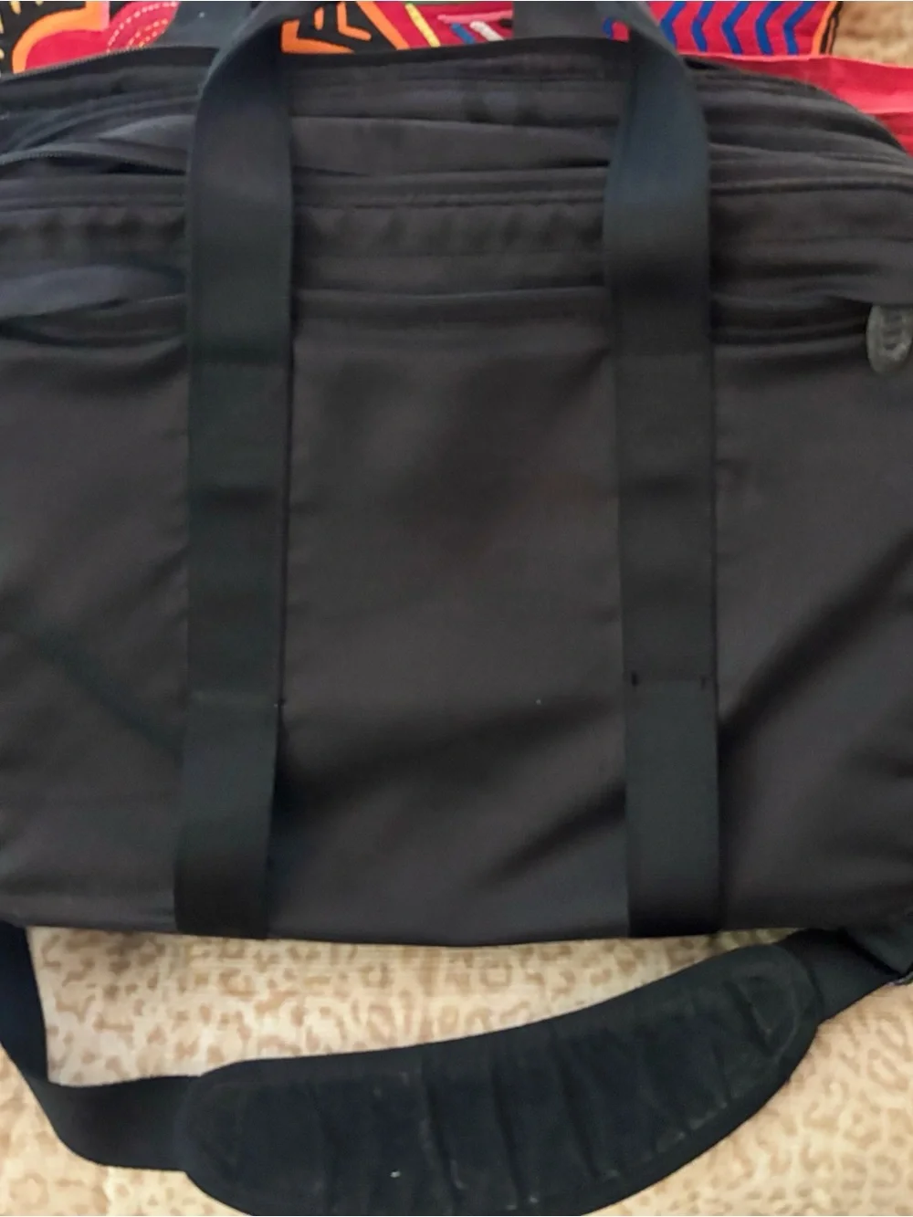 Tumi Black Men's Laptop Briefcase with Front Buckle Detail excellent shape